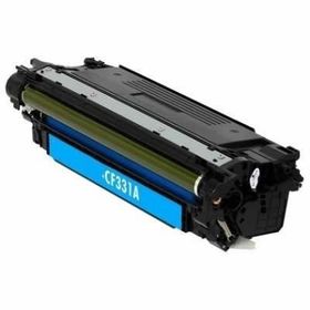 HP 654A-CF331A Mavi Muadil Toner