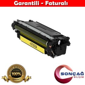 HP 654A-CF332A Sarı Muadil Toner
