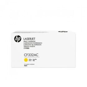 HP 654A CF332AC Laserjet M651 HP Sarı Orjinal Toner