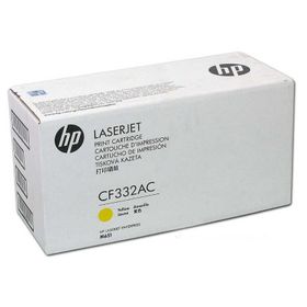 HP 654A CF332AC Laserjet M651 HP Sarı Orjinal Toner