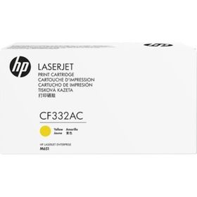 HP 654A CF332AC Laserjet M651 HP Sarı Orjinal Toner