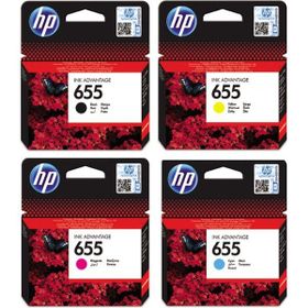 HP 655 4'lü Orjinal Kartuş Seti