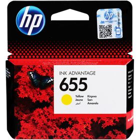 HP 655 Sarı CZ112AE Kartuş