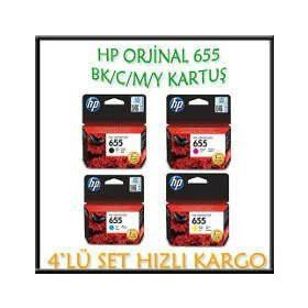HP 655 Serisi Set Kartuş