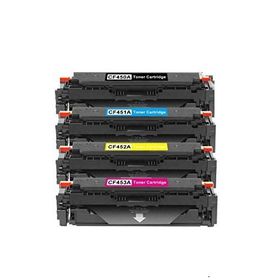 HP 655A-CF451A Mavi Muadil Toner