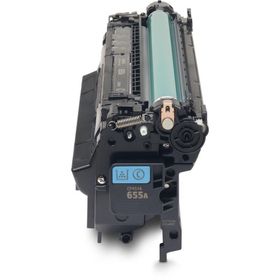 HP 655A-CF451A Mavi Muadil Toner