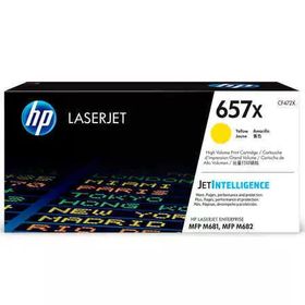 HP 657X-CF472X Sarı Yüksek Kapasiteli Orijinal Toner