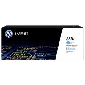 HP 658X-W2001X Mavi Orjinal Toner