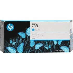 HP 676M6A 738 300 ml Yüksek Kapasiteli Mavi Orijinal Inkjet Kartuş