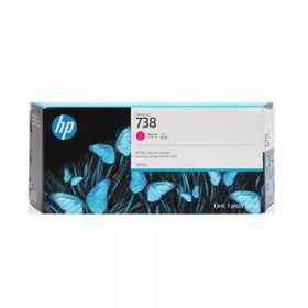 HP 676M7A 738 300 ml Yüksek Kapasiteli Kırmızı Orijinal Inkjet Kartuş
