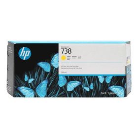 HP 676M8A 738 300 ml Yüksek Kapasiteli Sarı Orijinal Inkjet Kartuş