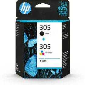 HP 6ZD17AE 305 Black-Color Siyah-Renkli Multi Paket Kartuş