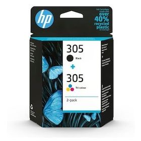 HP 6ZD17AE 305 Black-Color Siyah-Renkli Multi Paket Kartuş