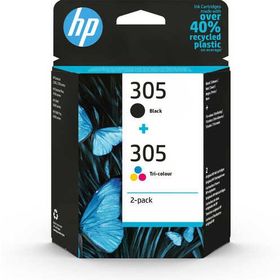 HP 6ZD17AE 305 Black-Color Siyah-Renkli Multi Paket Kartuş