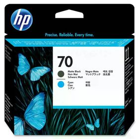 HP 70 C9404A Mat Siyah ve Mavi Baskı Kafası