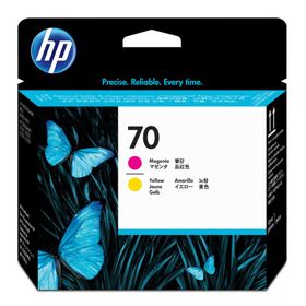 HP 70 C9406A Kırmızı ve Sarı Baskı Kafası