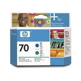 HP 70 C9408A Mavi ve Yeşil Baskı Kafası