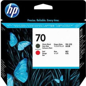 HP 70 C9409A Mat Siyah ve Kırmızı Baskı Kafası