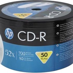 HP 700 mb 80 Min 52X 50'li Shrink CD-R