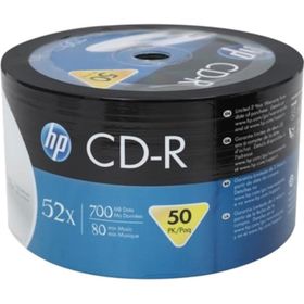 HP 700 mb 80 Min 52X 50'li Shrink CD-R