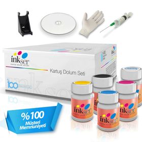 HP 704 Uyumlu Renkli Kartuş Dolum Seti