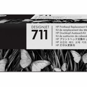 HP 711 C1Q10A CMYK Baskı Kafası / Hp Designjet T120 HP Designjet T520 Kartuş Kafası