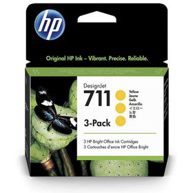 HP 711 CZ136A Sarı 3'lü Kartuş