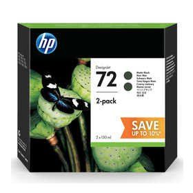 HP 72-P2V33A Mat Siyah 2'li Kartuş