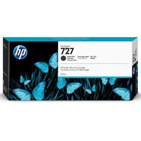 HP 727 C1Q12A 300 ml Mat Siyah Orijinal Kartuş