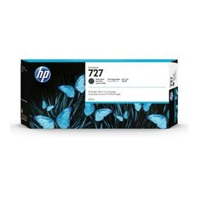 HP 727 C1Q12A 300 ml Mat Siyah Orijinal Kartuş