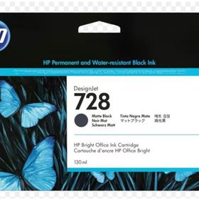 HP 728-3WX25A Siyah Orjinal Kartuş