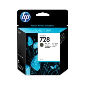 HP 728 F9J64A Siyah Kartuş