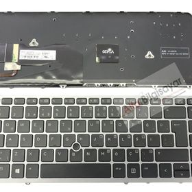 HP 736654-141 736654-001 Işıklı Uyumlu Notebook Klavye