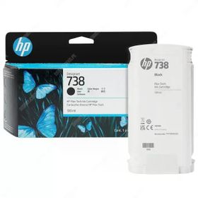 HP 738-498N4A Siyah Orijinal Kartuş