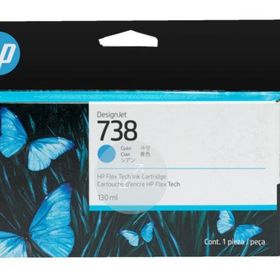 HP 738-498N5A Mavi Orijinal Kartuş