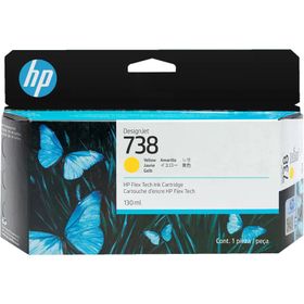 HP 738-498N7A Sarı Orijinal Kartuş