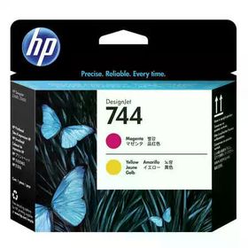 HP 744-F9J87A Kırmızı Sarı Orijinal Baskı Kafası