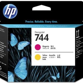 HP 744-F9J87A Kırmızı Sarı Orijinal Baskı Kafası