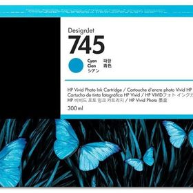HP 745-F9K03A Mavi Yüksek Kapasiteli Orijinal Kartuş