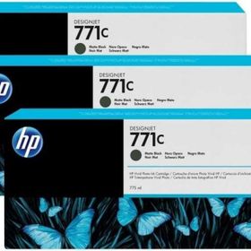 HP 771C B6Y31A Mat Siyah 3'lü Kartuş
