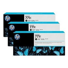 HP 771C B6Y31A Mat Siyah 3'lü Kartuş