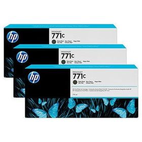 HP 771C B6Y31A Mat Siyah 3'lü Kartuş