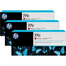 HP 771C B6Y32A Kromatik Kırmızı 3'lü Kartuş