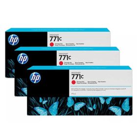 HP 771C B6Y32A Kromatik Kırmızı 3'lü Kartuş