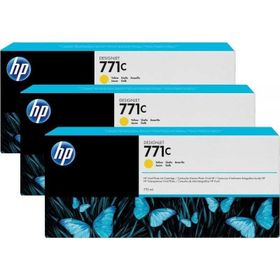 HP 771C B6Y34A Sarı 3'lü Kartuş
