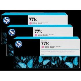 HP 771C B6Y35A Açık Kırmızı 3'lü Kartuş