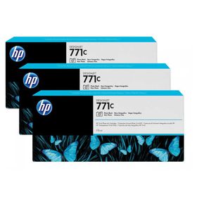 HP 771C B6Y37A Foto Siyah 3'lü Kartuş