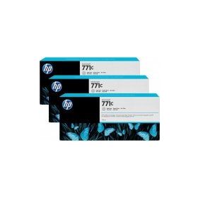 HP 771C B6Y38A Açık Gri 3'lü Kartuş