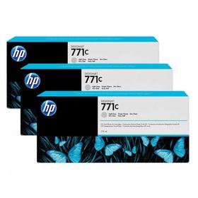 HP 771C B6Y38A Açık Gri 3'lü Kartuş