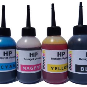 HP 7765 7960 7960GP 4x100 ml Uyumlu Kartuş Mürekkep Dolum Seti
